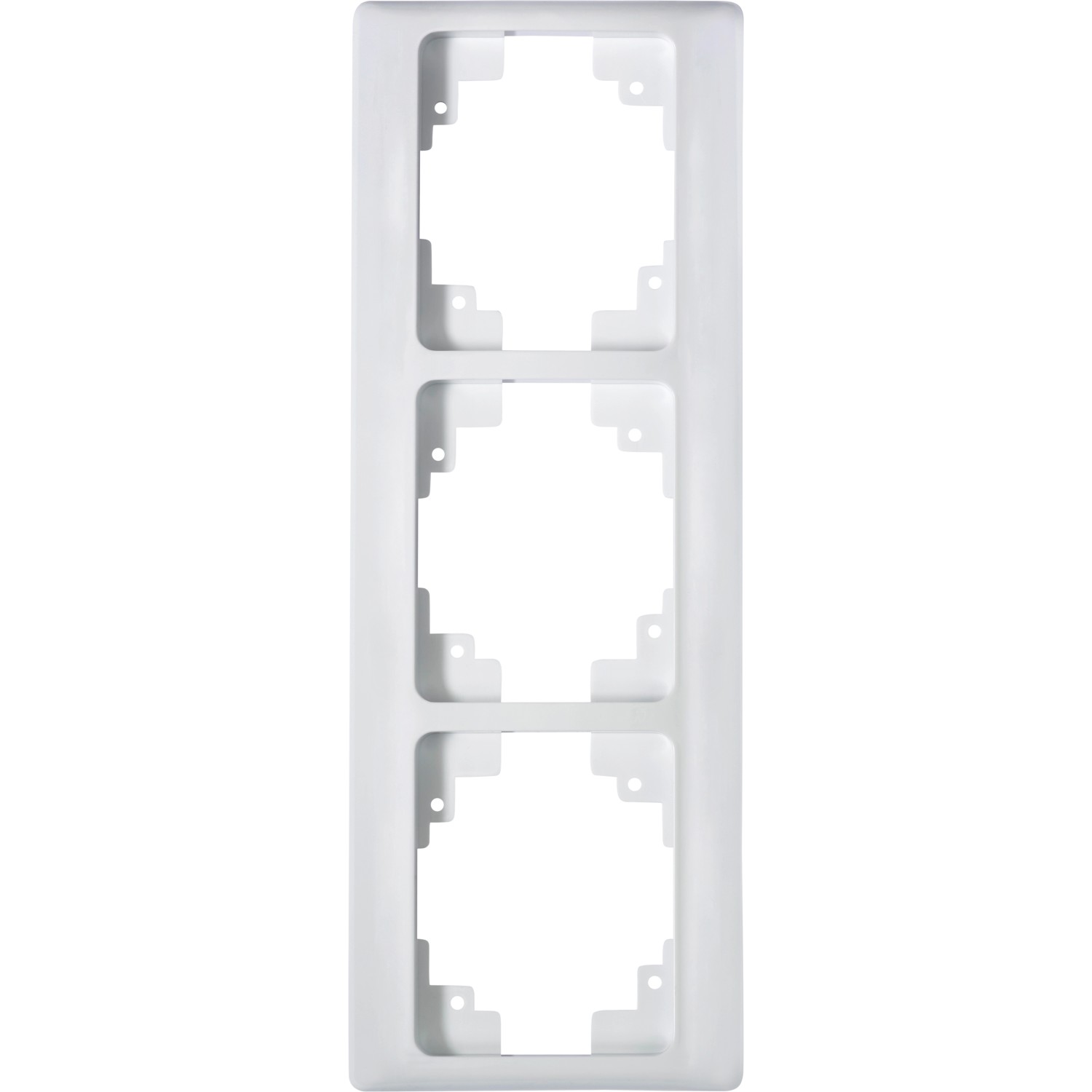 OBI Krycí rámeček Rea trojitý polárně bílý vodorovný