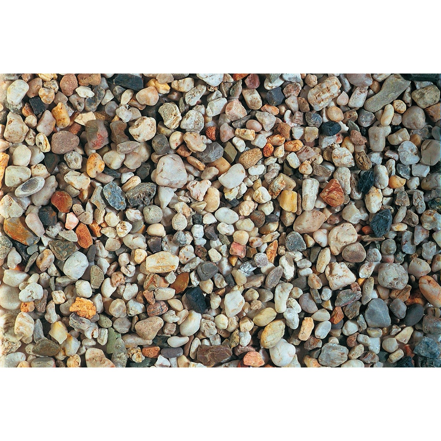 WECO Křemenný štěrk vícebarevný, 5-8 mm, 15 kg/pytel