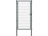 Floraworld Jednokřídlá branka Comfort dvojitá výplň antracitová 120 x 200 cm