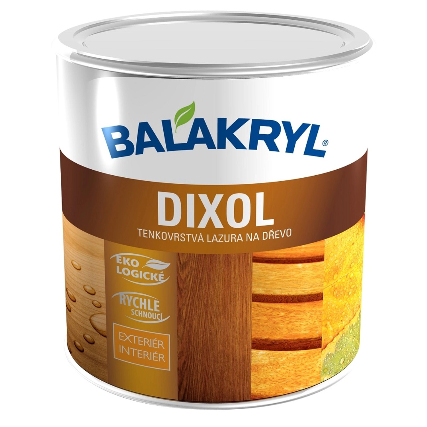 BALAKRYL Tenkovrstvá lazura na dřev Dixol mahagon 0,7 kg