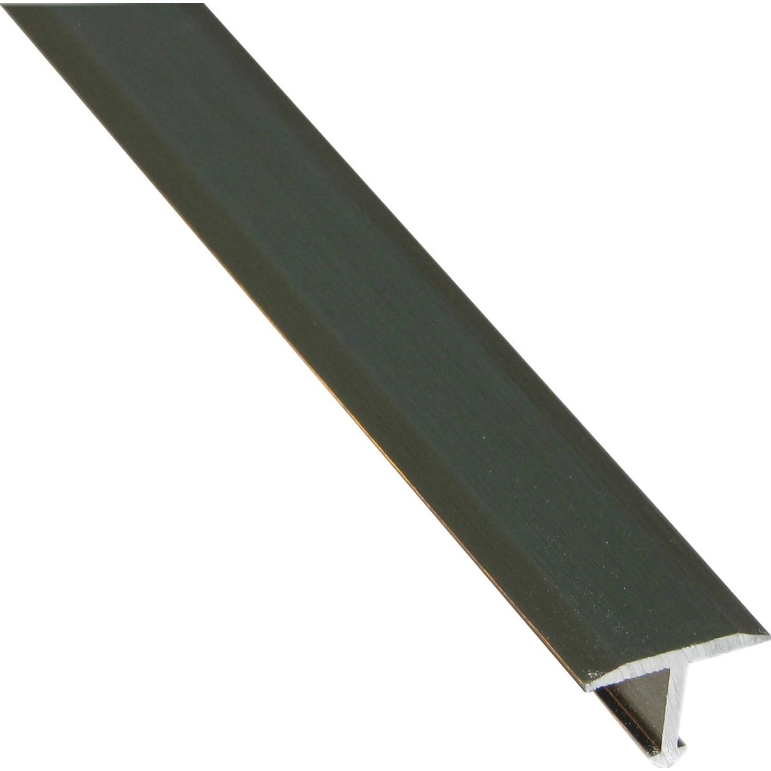 Profil T hliník brúsený titan 9x14x900