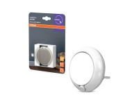 OSRAM LED noční světlo do zásuvky Lunetta ROUND White 0,3W 3lm 3000K