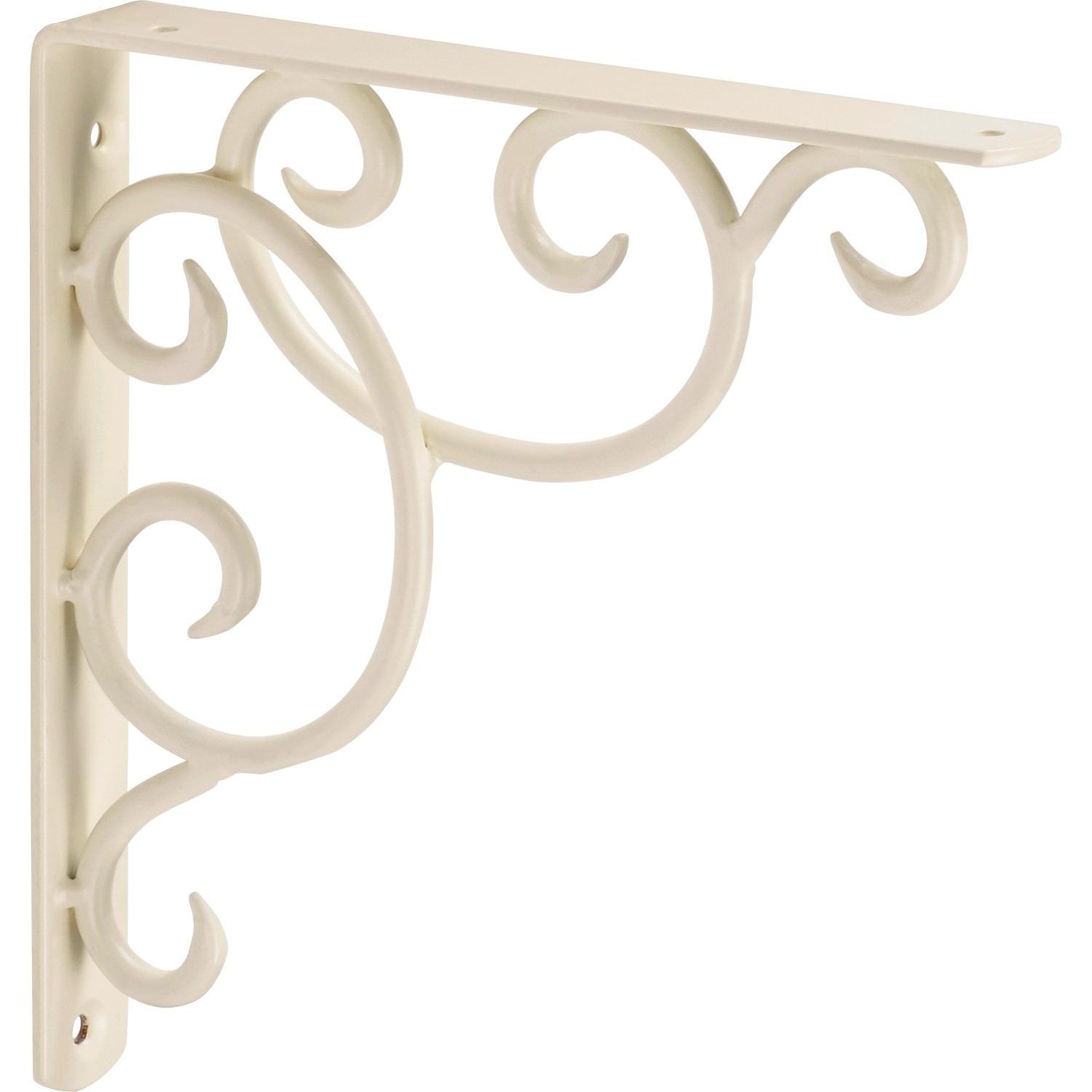 Konzola Curly bílá, 230 x 200 mm