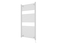 Azur Elektrický koupelnový radiátor Kitty Typ 1, 600 W, bílá, 120 x 60 cm