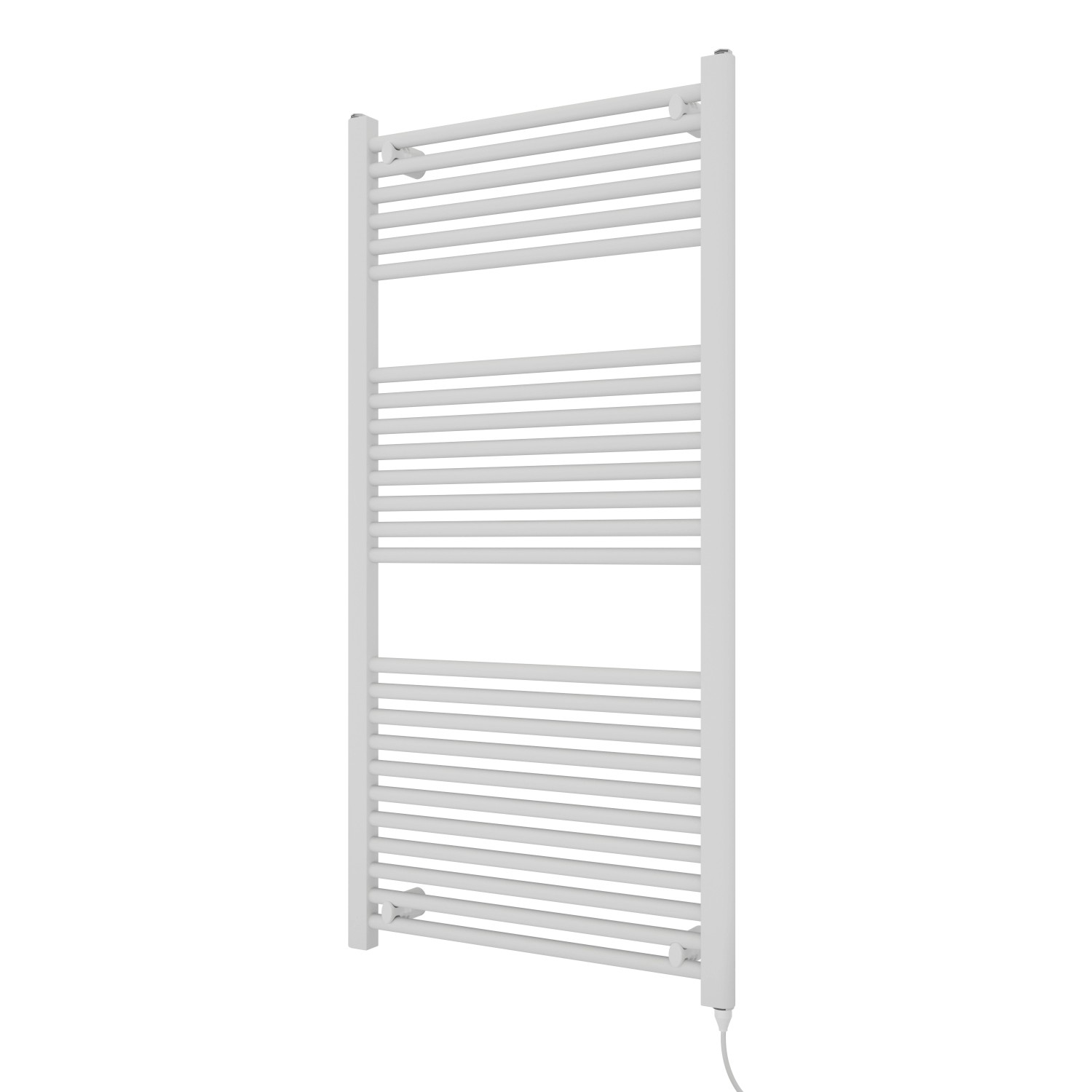 Azur Elektrický koupelnový radiátor Kitty Typ 1, 600 W, bílá, 120 x 60 cm