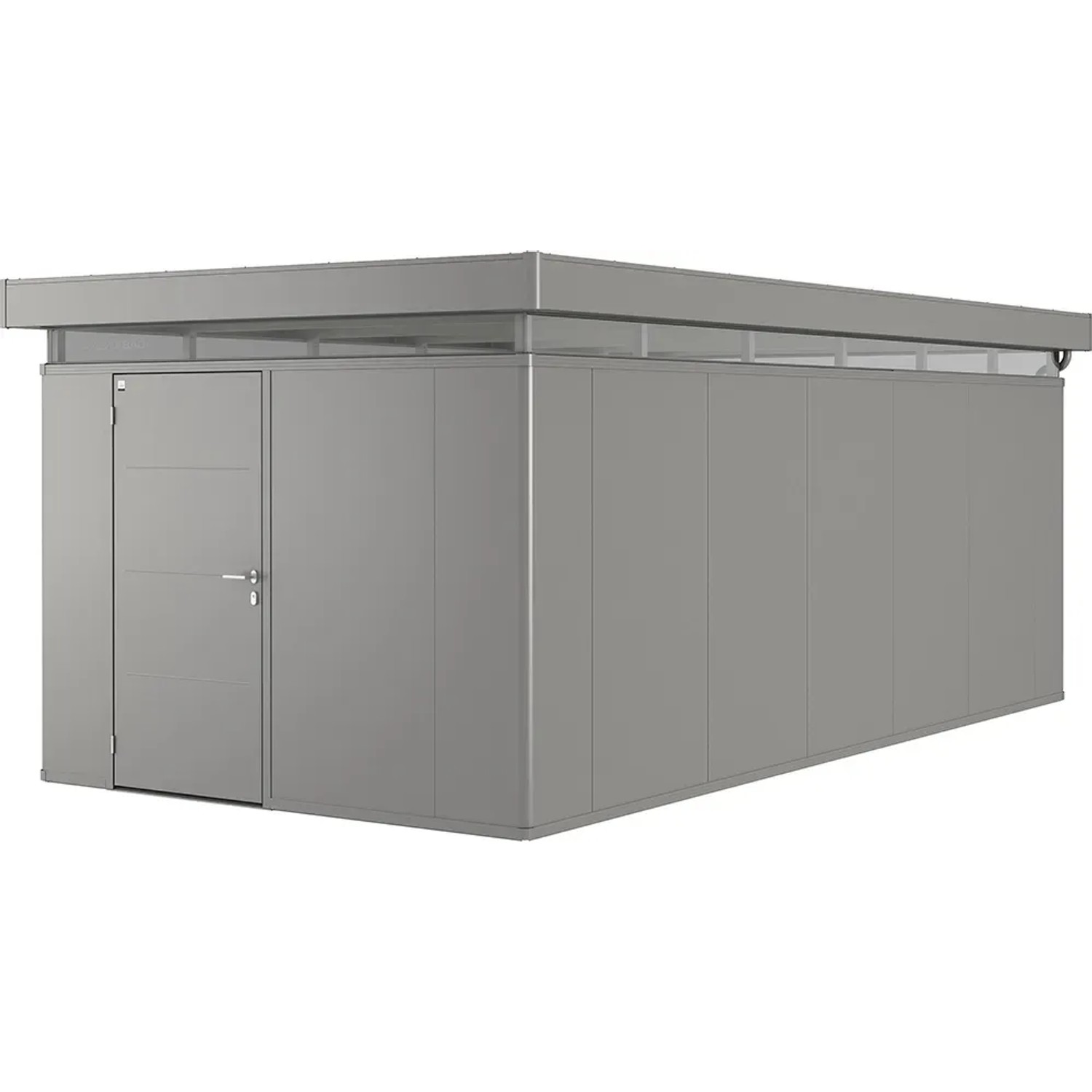 Biohort Plechový zahradní domek CasaNova 3 x 6 křemenově šedá, 630 x 330 cm, L