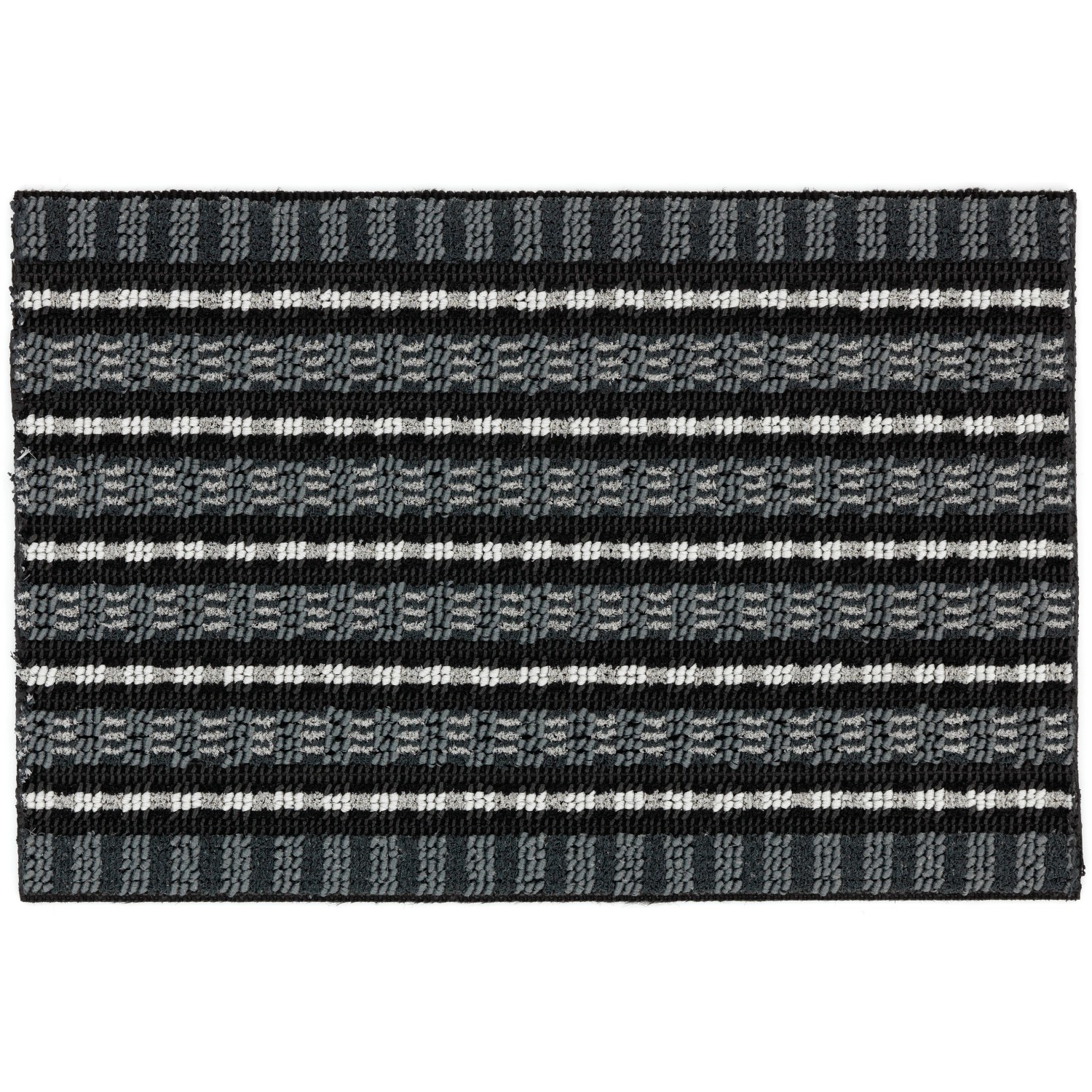 Astra Rohožka Poly Brush, černá/stříbrná, 40 x 60 cm