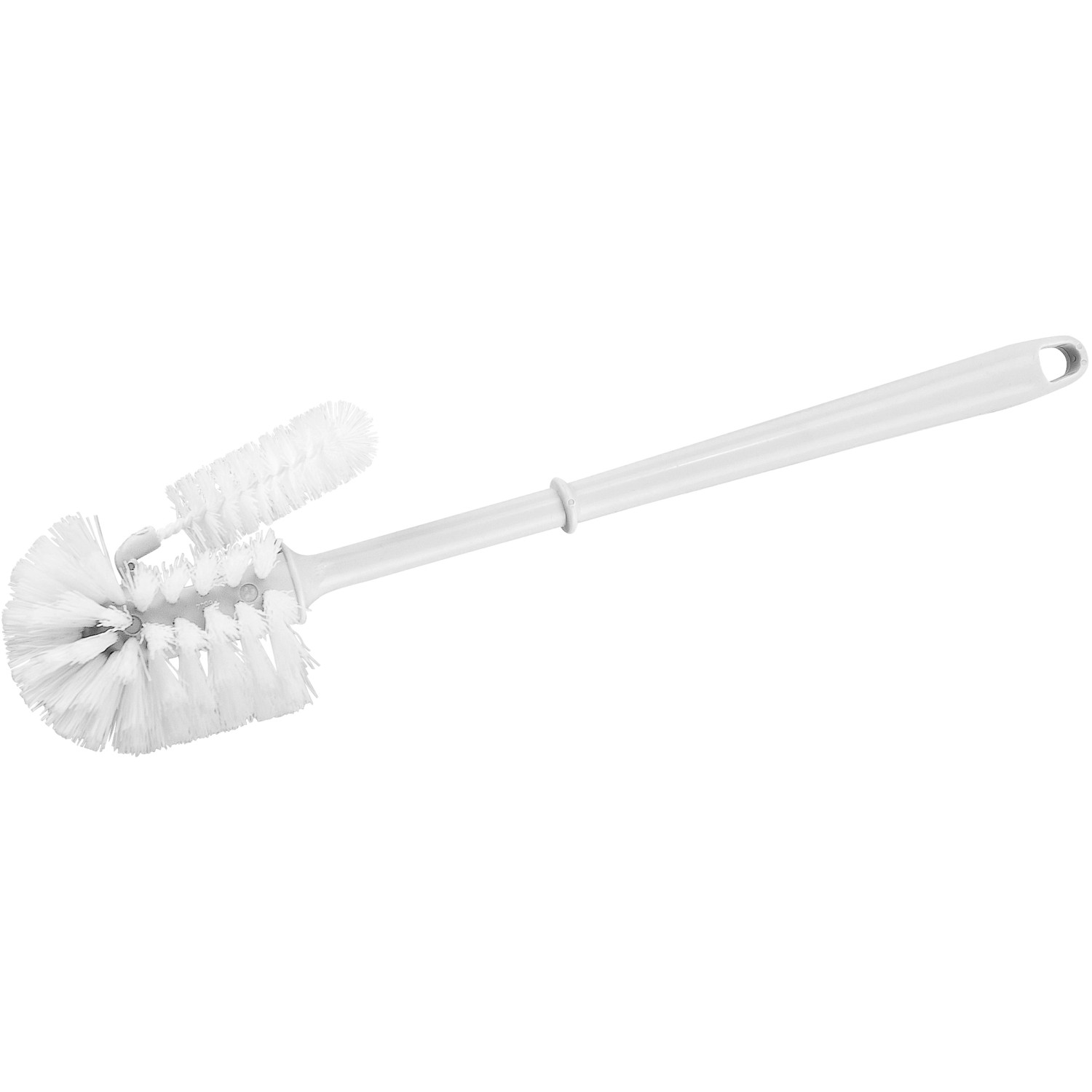 Wenko Náhradní štětka s čističem na okraje a rukojetí bílá