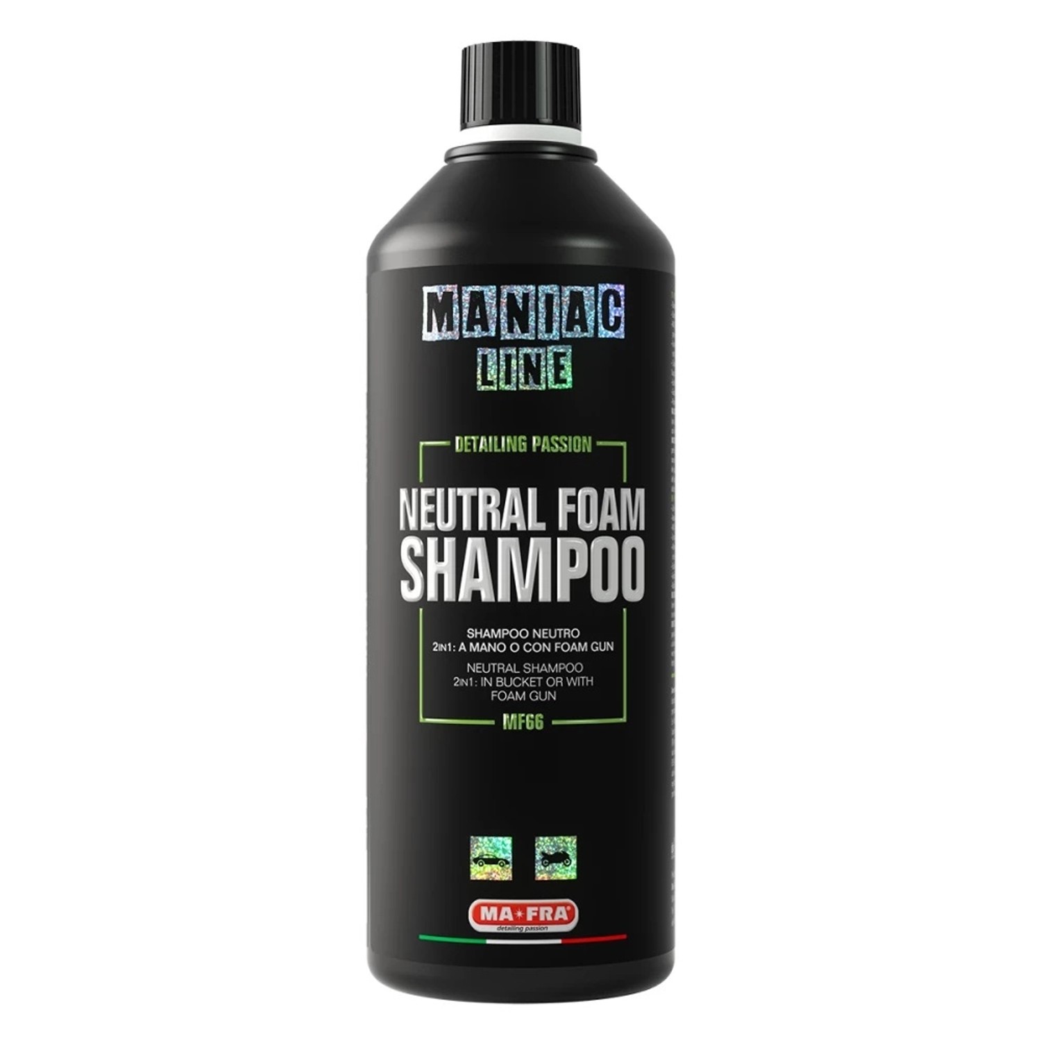 MA-FRA Neutrální autošampon Maniac, 1000 ml