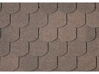Onduline Asfaltový šindel Bardoline CLASSIC bobrovka, hnědá, 2 m2 Onduline Asfaltový šindel Bardoline CLASSIC bobrovka, hnědá, 2 m2