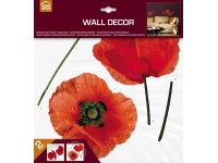 Crearreda Samolepící dekorace Poppies Crearreda Samolepící dekorace Poppies