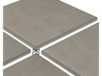 GS Terrassen Distanční křížky čiré, 10 x 55 x 55 mm, pro spáry 3 mm, 50 ks