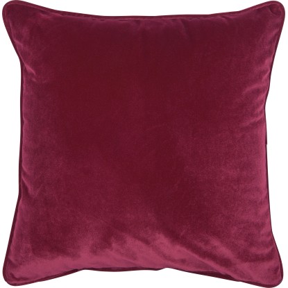 Polštářek Midnight Mystery, burgundský, 45 x 45 cm