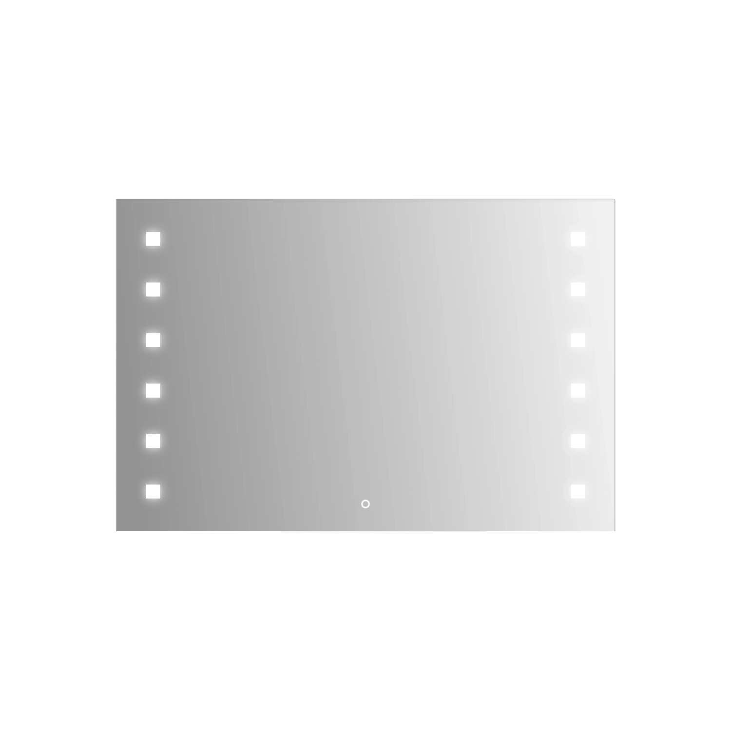 Kristall-Form Zrcadlo Capella s osvětlením, 90 x 60 cm