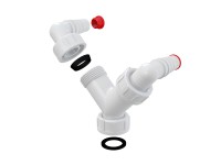 Alcadrain Dvojité kolínko G1 Alcadrain Dvojité kolínko G1