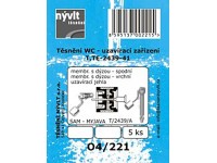 Sada těsnění napouštěcího ventilu Sam Myjava T2439/A, 5 ks