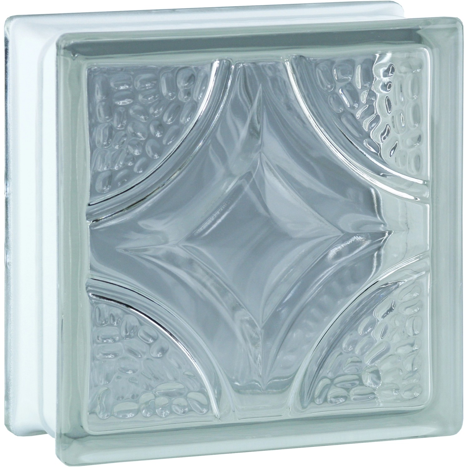 Fuchs Design Luxfera BM Rombo Super White lesklá, 19 x 19 x 8 cm