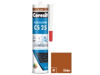 CERESIT CS 25 Sanitární silikon 49 Clinker 280 ml