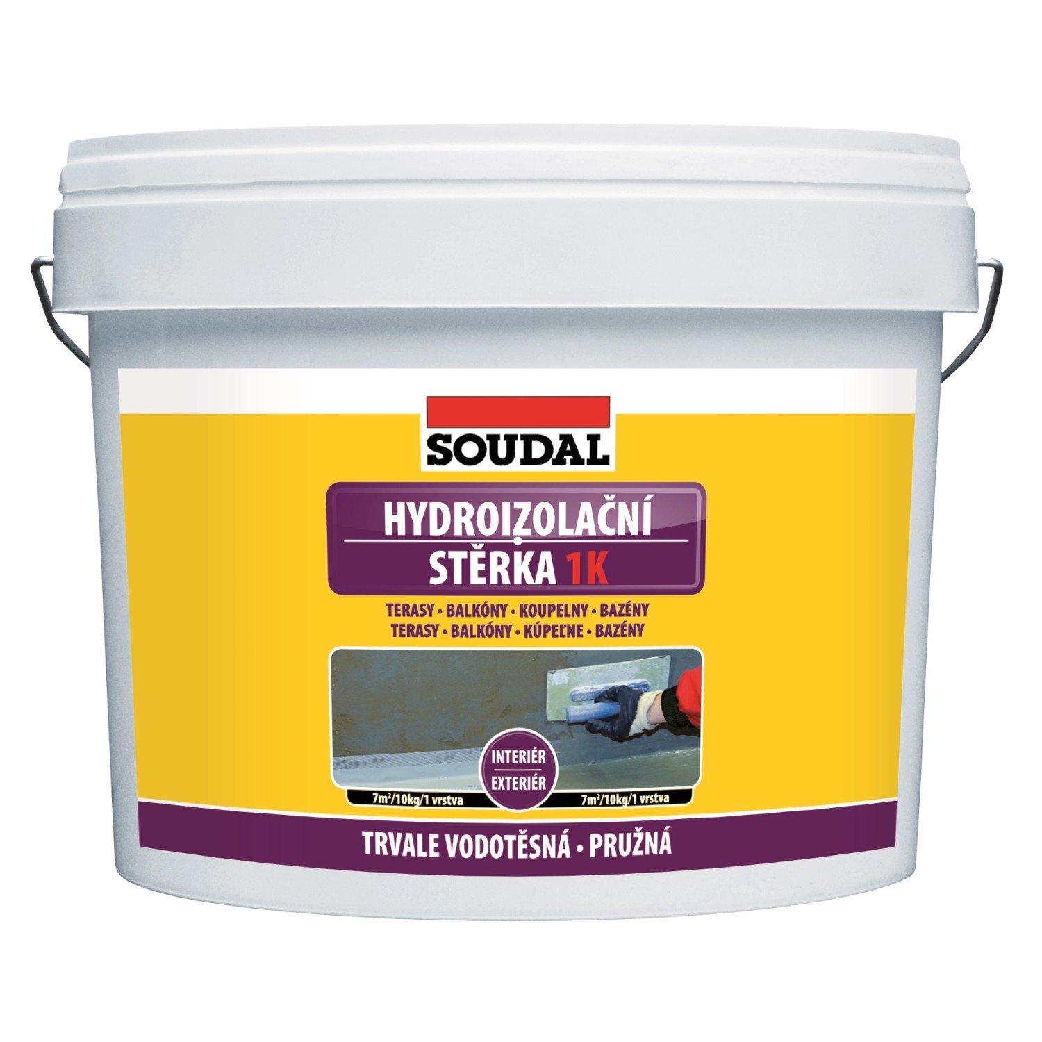 Soudal hydroizolační stěrka 1K 10KG