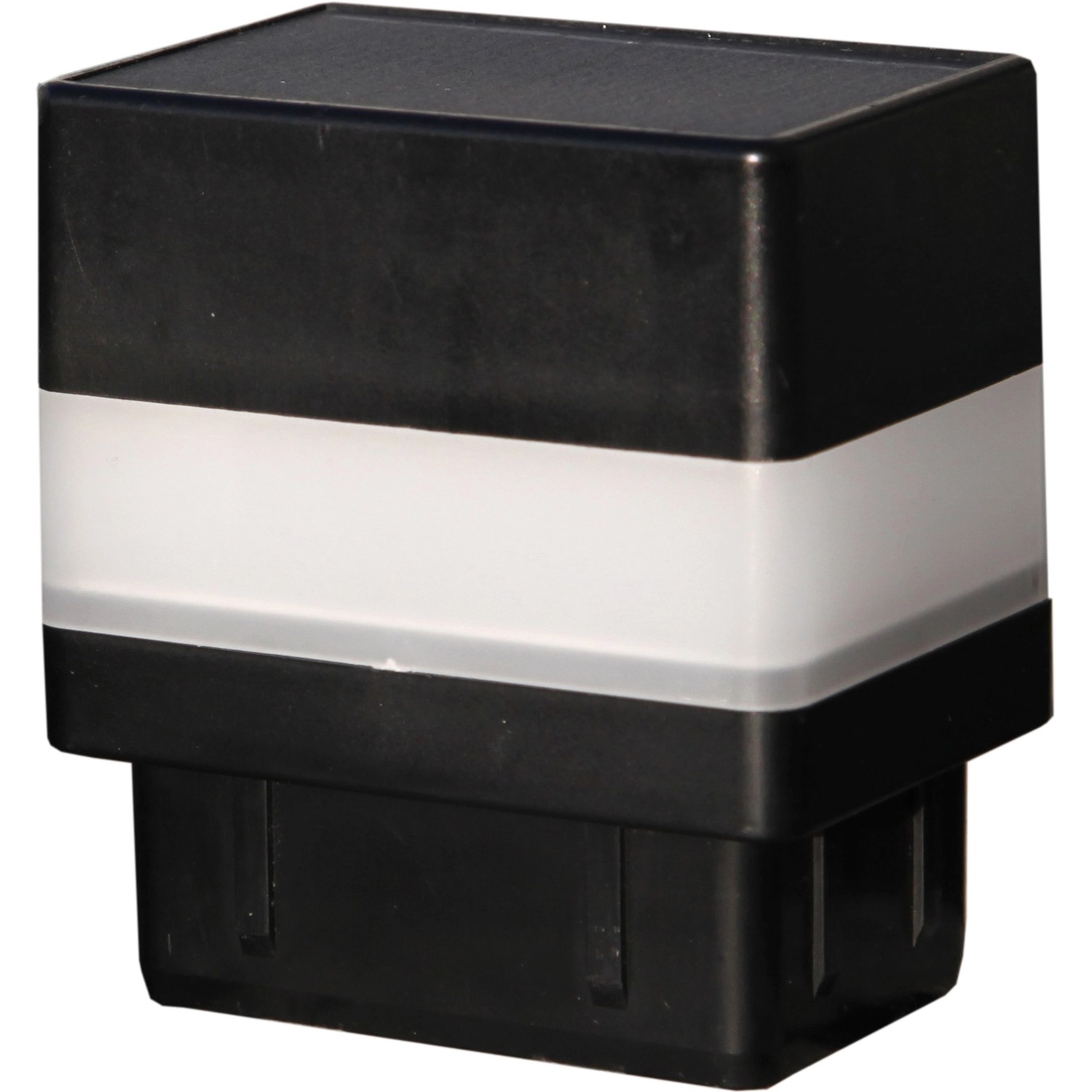 Floraworld Solární LED krytka na sloupek antracitová, 2 ks, 4 x 6 cm