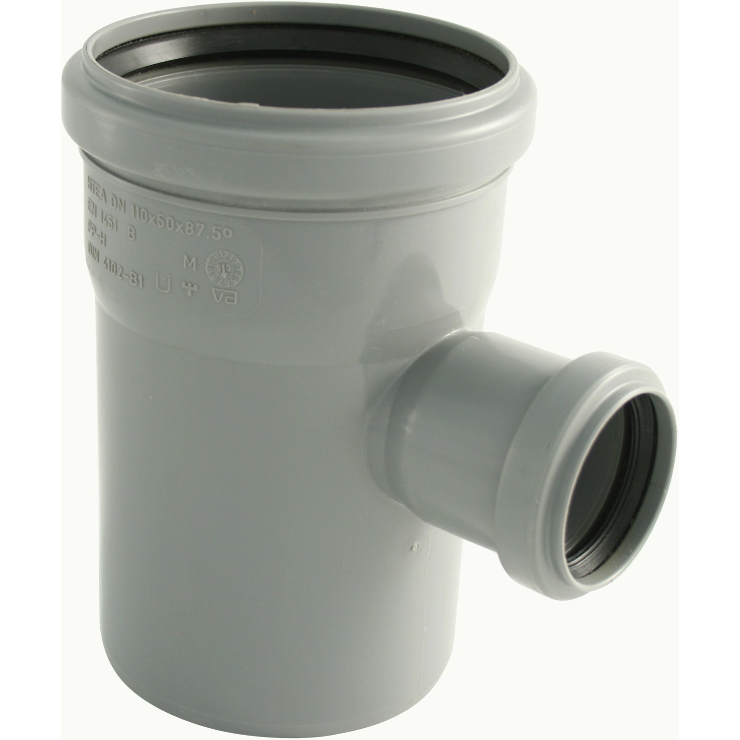 Marley Jednoduchá odbočka odpadu HTEA 87°, DN 110/50