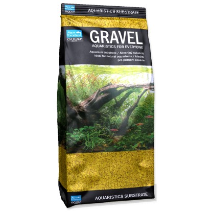 Aqua Excellent Akvarijní písek žlutý 1,6-2,2 mm, 1 kg