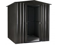 Globel Plechový zahradní domek Gartenmanager Dream 65, antracit, 184 x 154 cm