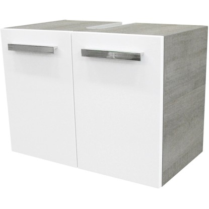 Fackelmann Skříňka pod umyvadlo A-Vero 62,5 cm dub - bílá