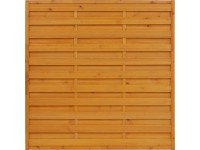 Prvek vidiitelného plotu Classic lakovaný Braun