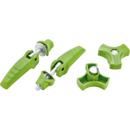 Rychloupínací mechanismus pro elektrické sekačky na trávu