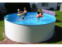 Summer Fun Bazénová sada s ocel. stěnou Mauritius nadzemní 400 cm x 120 cm