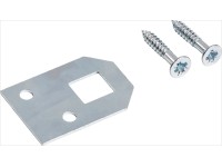 Zrcadlový plíšek 23 mm x 33 mm pozinkovaný, 6 ks Zrcadlový plíšek 23 mm x 33 mm pozinkovaný, 6 ks