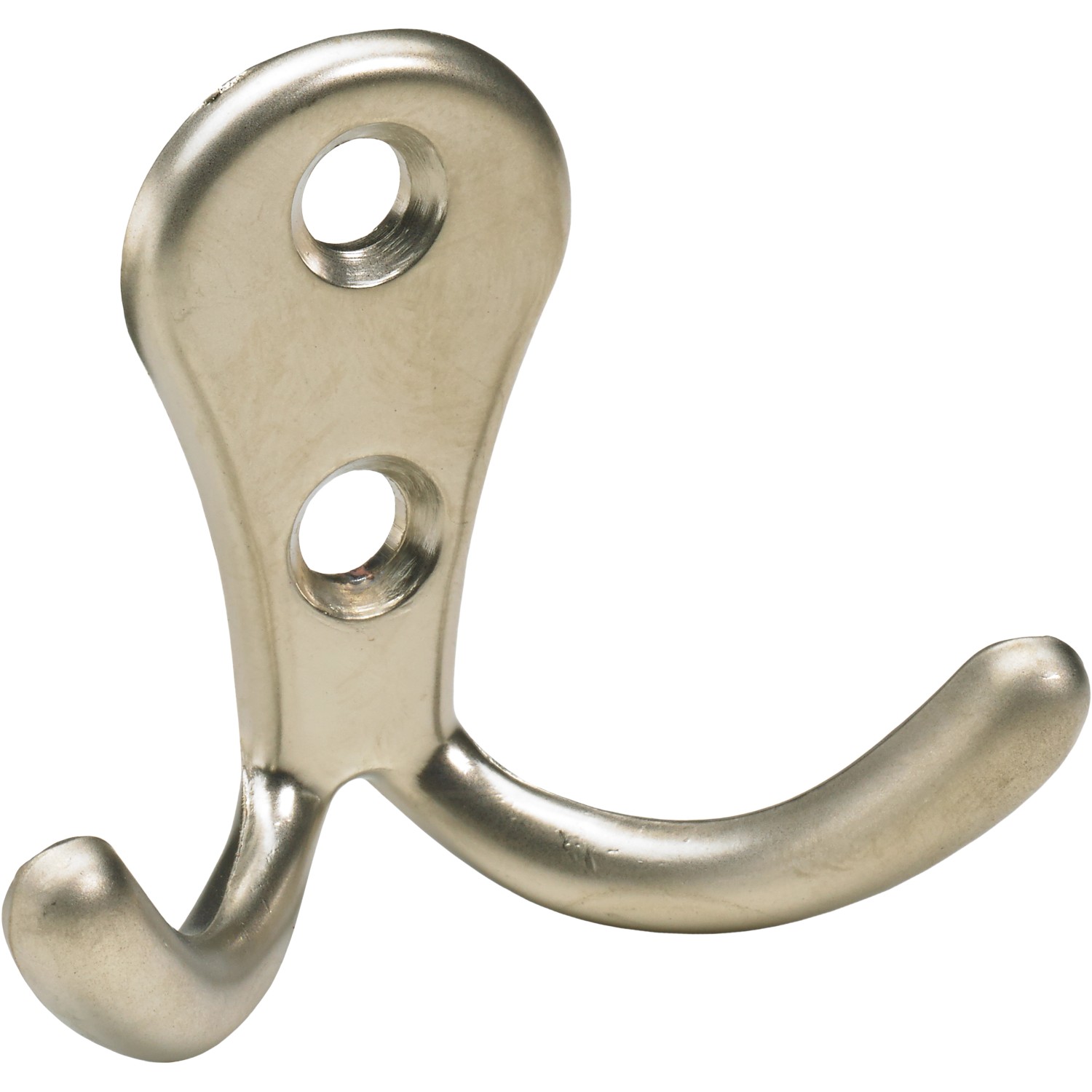 Hettich Nástěnný háček na kabáty Classic 7, zinek poniklovaný, 54 x 44 x 24 mm