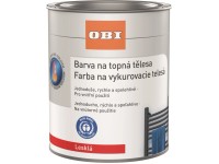 OBI Barva na topná tělesa lesklá bílá 375 ml