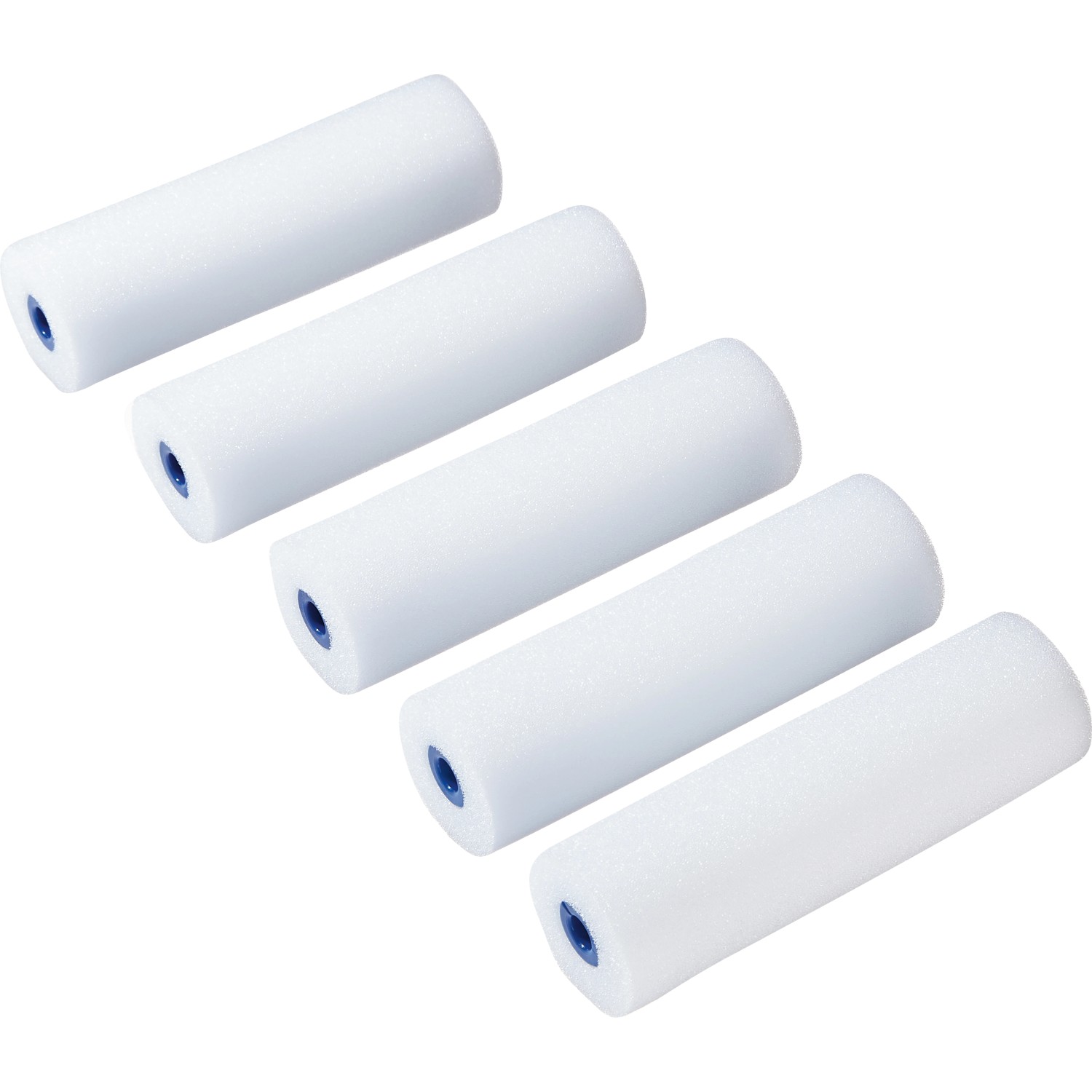 LUX Náhradní pěnový váleček na lakování, hladké povrchy, pr. 3,5 x 11 cm, 5 ks