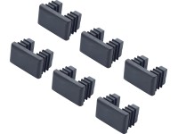 Krytky na nožičky na lounge sluneční lehátko Yorktown 20 mm x 30 mm x 30 mm, 6 k