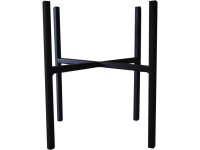 Kovový stojan na květiny Owen, černá, pr. 16,5 x 16 cm