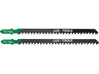 LUX-TOOLS Listy přímočaré pily na dřevo upínání T 110 mm