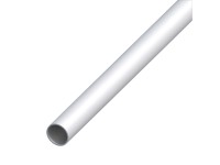 alfer Hliníková kulatá trubka stříbrná eloxovaná, pr. 6 x 2000 mm