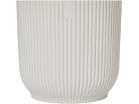 elho Květináč Vibes Fold Round hedvábně bílý pr. 14 x 13 cm