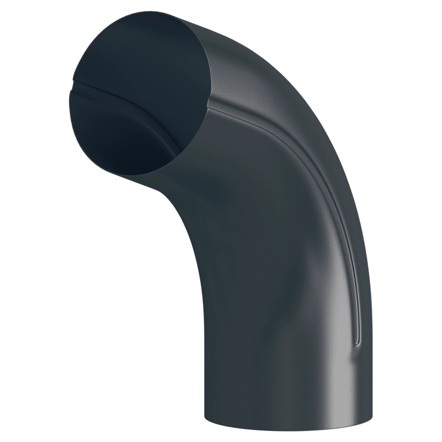 COVERNIT Koleno 250/80 svodu antracitově šedá RAL 7016, 72°/80 mm