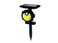 Konnoc Solární LED reflektor s pohybovým senzorem, 3 W, 300 lm