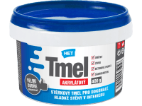 HET Akrylátový stěrkový tmel 0,4 kg