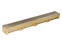 ACO Odvodňovací žlab EuroSelf, 50cm, s eloxovaným roštem ACO Odvodňovací žlab EuroSelf, 50cm, s eloxovaným roštem