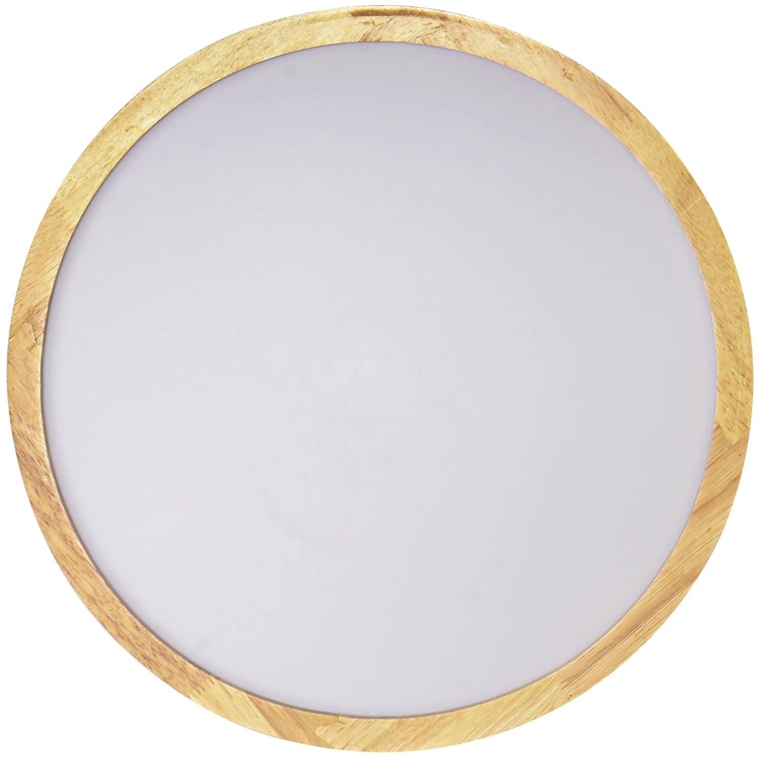 Stropní LED svítidlo Pure 60W 6600lm 3000-6500K plné světlé dřevo, pr. 50 cm