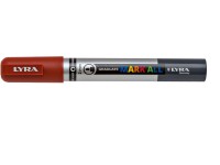 LYRA Akrylový popisovač Graduate MARK ALL hnědý, M - 2 mm