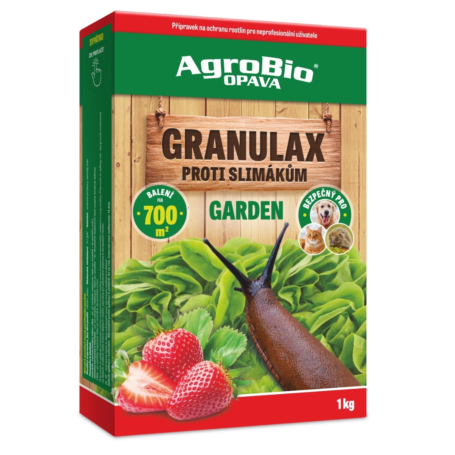 AgroBio Opava GRANULAX proti slimákům Garden, 1 kg
