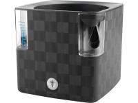 FlowerLover Květináč na bylinky Cobble 14 antracitový, 145 x 145 x 140 mm