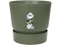 elho Květináč Greenville Round listově zelený, pr. 14 x 13 cm