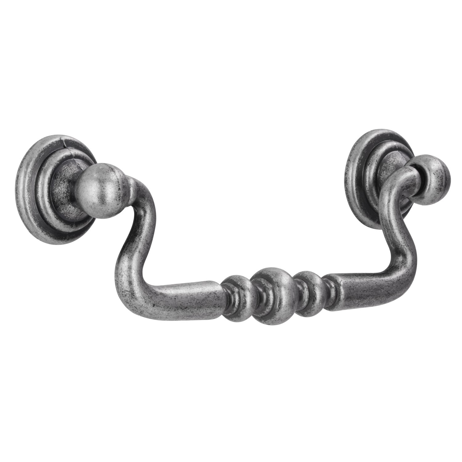 Siro Vintage závěsná úchytka 1704 Multipack kov cín 96 mm, 2 ks